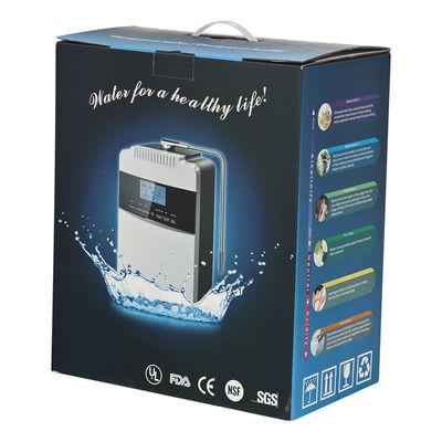 High Performance Alkaline Water Machine with pH Range 2.5~11.2 ORP +500 to -800 and 15*9cm Titanium Plates