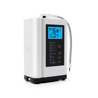 Electrolytic Alkaline & Acidic Water Ionizer with 5 or 7 Plates pH Range 4.5~10.5 and ORP Value -550mv Hydrogen Water Generator