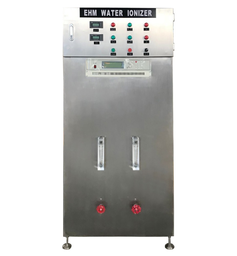 ইন্ডাস্ট্রিয়াল ওয়াটার আইওনিজার 1000L/h ক্ষারীয় এসিডিক স্টেইনলেস স্টীল